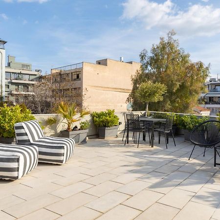 85 Sqm In The Heart Of Athens Shared Rooftop Deck Exterior photo